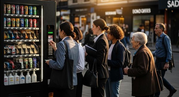 Le distributeur automatique de produits : un acteur du quotidien en pleine évolution